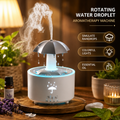 RainDrop Mini Humidifier – Ultra-Quiet 7-Color LED Aroma Diffuser