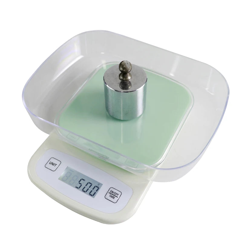 Digital Kitchen Scale SH-158 – High Precision Food Weighing Scale, 5KG Capacity with LCD Display, Tare & Auto-Off