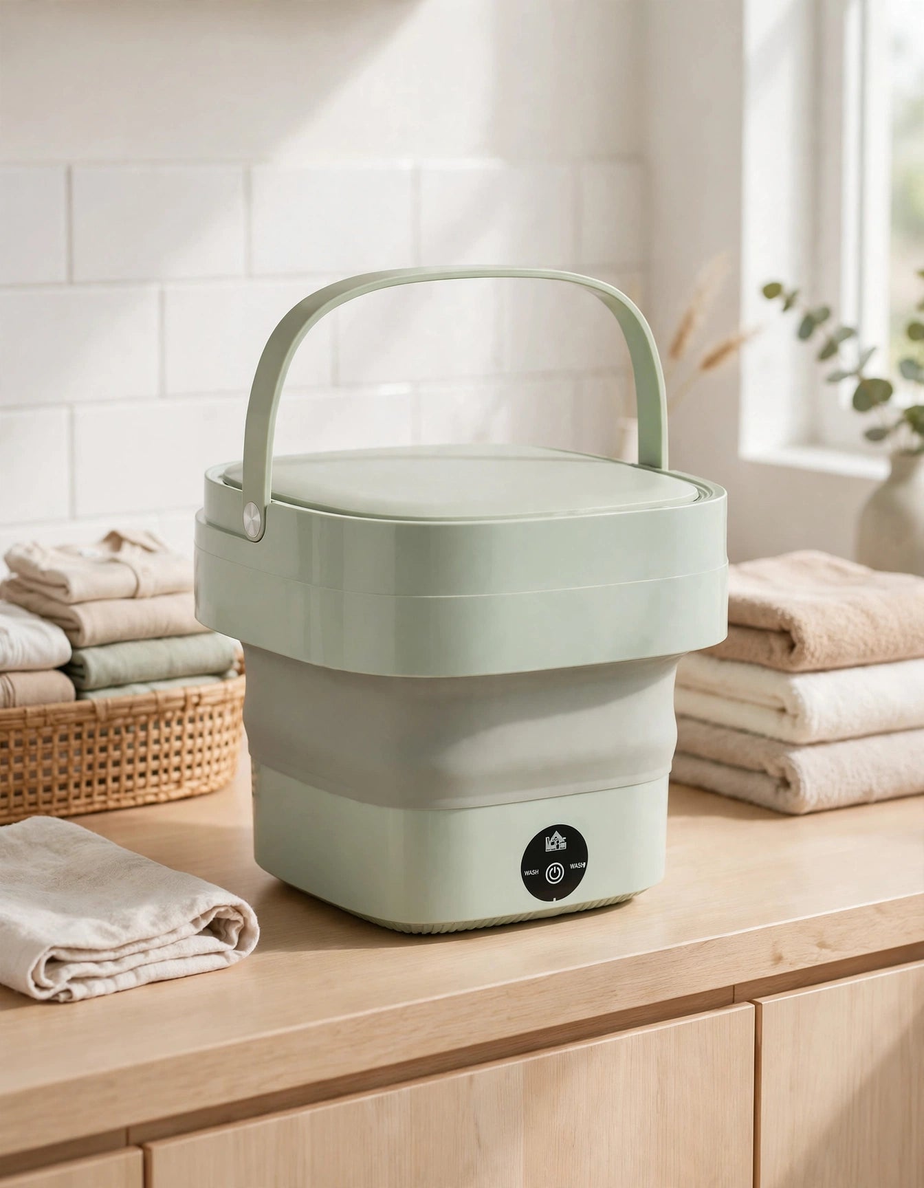 Foldable Mini Laundry Machine